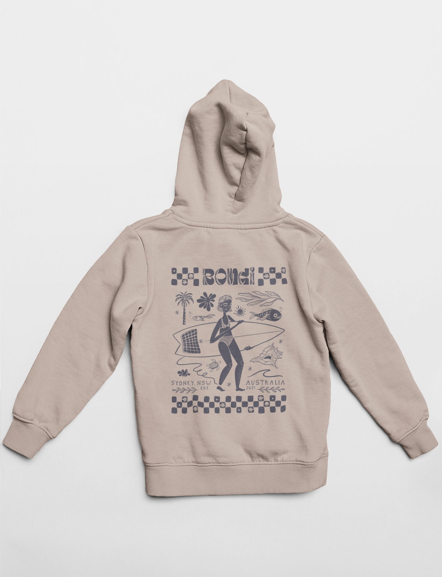 Bondi Beach Fleece Hoodie