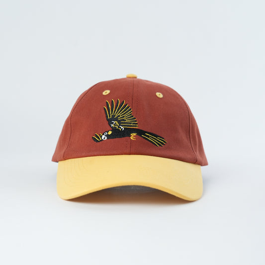 Yellow Tailed Black Cockatoo Cap
